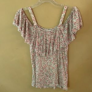 Lucky brand cold shoulder top